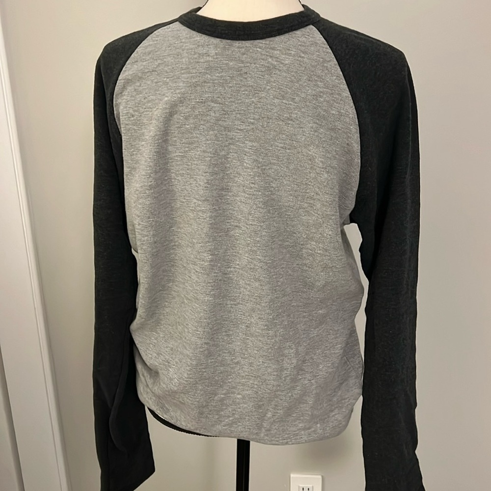 James piece thermal baseball shirt